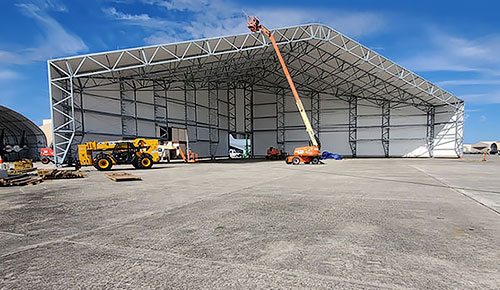 GNB Global Robins Air Force Base custom C-17 hangar building